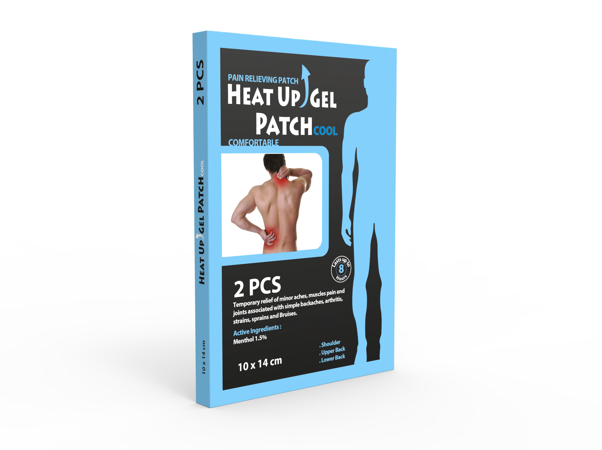 Pharmaplast Heat Up جيل طبي لاصقة مبردة Cool