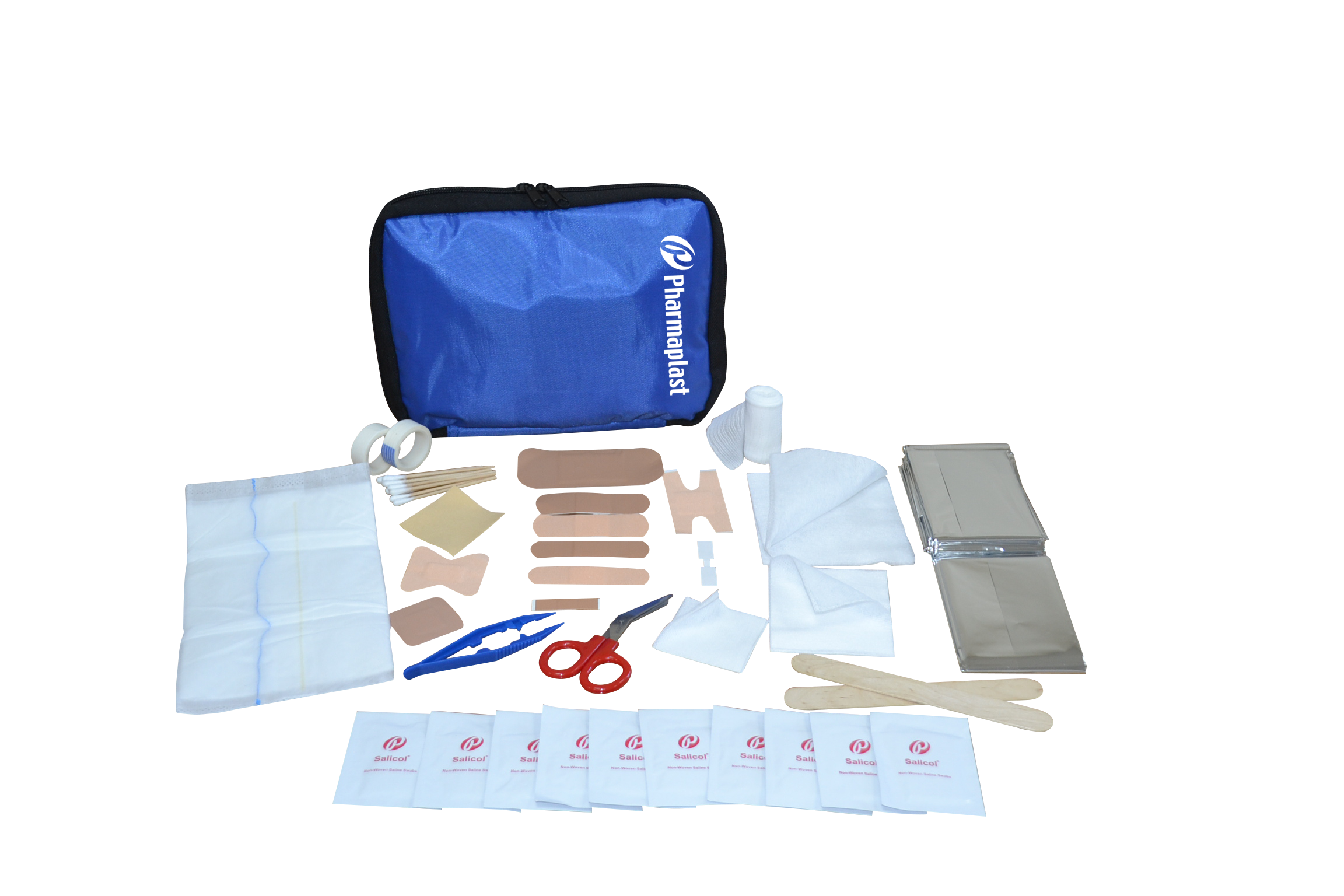 Pharmaplast Blue Zipper طقم